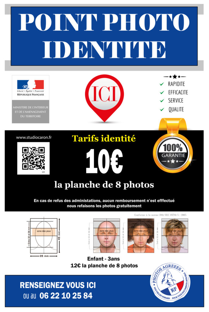 realiser vos photo d'identité de passeport