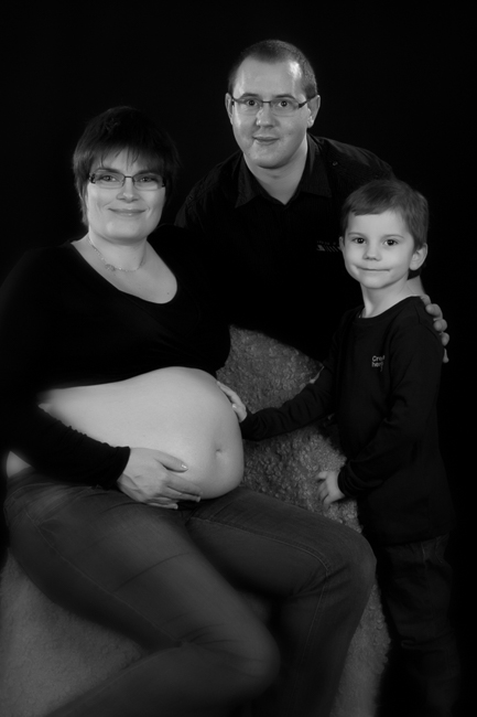 Shooting grossesse en famille