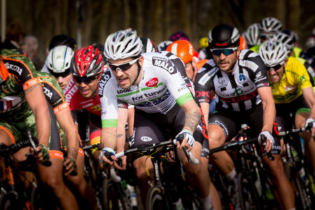 Peloton cyclisme hippodrome de CAEN